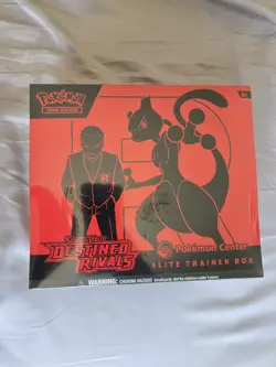 SEALED Pokemon Center Exclusive Destined Rivals ETB Elite Trainer Box - Image 1