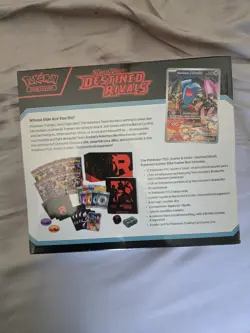 SEALED Pokemon Center Exclusive Destined Rivals ETB Elite Trainer Box - Image 5