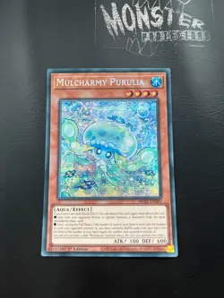 YUGIOH MULCHARMY PURULIA PRISMATIC SECRET RARE MP25-EN085 1ST EDITION - Image 1