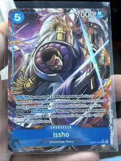 Issho - EB04-022 (Alternate Art) Alt Art The Azure Sea's Seven Foil One Piece - Image 1