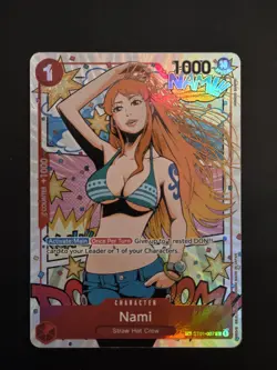 Nami (TR) Treasure Rare ST01-007 Wings of the Captain (OP06) One Piece Card Game - Image 1