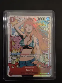 Nami (TR) Treasure Rare ST01-007 Wings of the Captain (OP06) One Piece Card Game - Image 3