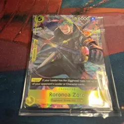 Roronoa Zoro (Illustration Box Vol.3) OP07-113 One Piece Promotion Cards Foil - Image 2