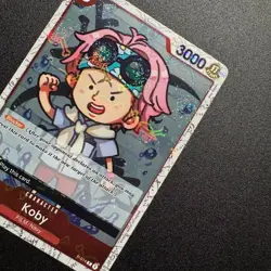 4x Koby P-014 PRB-01 Rare Foil Jolly Roger Parallel - One Piece TCG English NM - Image 2