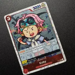 4x Koby P-014 PRB-01 Rare Foil Jolly Roger Parallel - One Piece TCG English NM - Image 4