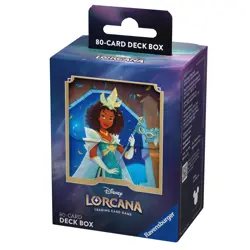 Disney Lorcana: Shimmering Skies Deck Box - Tiana - Image 1