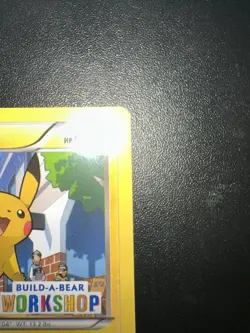 Build a Bear Pokemon Card Pikachu Promo Trading Card. VHTF - Image 2
