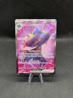 Mismagius ex 112/094 Full Art Holo Phantasmal Flames Pokemon Card - Image 1