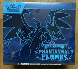 ✅Pokemon✅ Trading Card Game TCG - Mega Evolution Phantasmal Flames ETB - IN HAND - Image 1