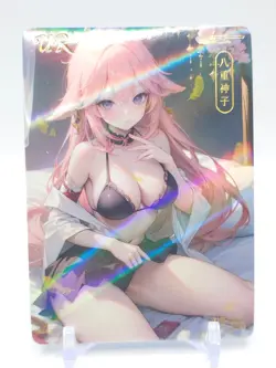 Dream World Story - Anime Waifu UR Trading Card - Yae Miko - Image 1