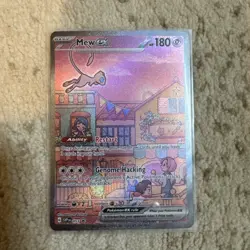 Pokemon Mew ex - 053 SV: Scarlet & Violet Promo Cards Promo NM - Image 1