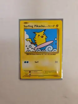 Pokemon TCG Surfing Pikachu Card 111/108 Evolutions Regular - Image 1