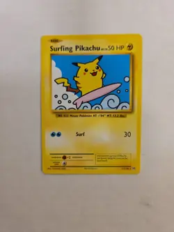 Pokemon TCG Surfing Pikachu Card 111/108 Evolutions Regular - Image 2
