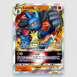 Lucario VSTAR SWSH214 SWSH: Sword & Shield Promo Cards Holo Promo Pokemon TCG NM - Image 1