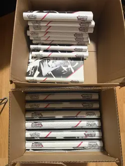 Lot of 28 POKEMON 2025 White Flare Card Binder NEW *BINDER ONLY* *UNCRACKED* - Image 1