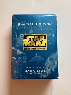 Star Wars Customizable Card Game Limited Edition Dark Side Starter Deck - Image 1