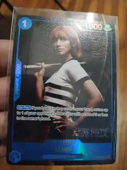 Nami P-053 Premium Card Collection -Live Action Edition One Piece Card Game Lp - Image 1