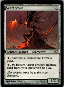 Scarecrone Eventide Rare MP Magic: The Gathering 172 Normal - Image 1
