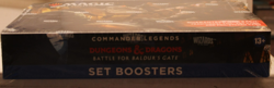 MTG Commander Legends BATTLE FOR BALDUR'S GATE 2022 Set Booster Box, NEW/SEALED - Image 2