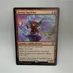 Magic: The Gathering Hexing Squelcher ECL Rare Creature Red - Image 1