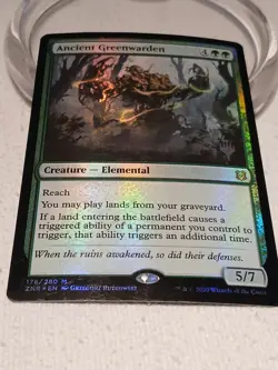 Ancient Greenwarden Zendikar Rising Foil - Image 1