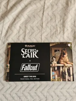 Magic The Gathering Secret Lair Fallout Greet the Dog Foil Edition - Image 1