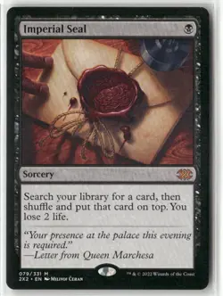 Magic The Gathering - Imperial Seal - Double Masters 2022 #79 - Image 1