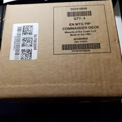 Magic: The Gathering Fallout PIP Commander Deck - Set of 4 Factory Sealed 195166173443 - Image 1