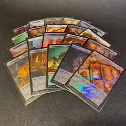 20x MTG Food Token Lot | Sleeved | Mixed Art | Many Foils | Magic Tokens - Image 1