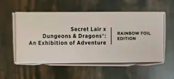 MTG Secret Lair x Dungeons & Dragons: Exhibition of Adventure Foil Sealed - Image 1