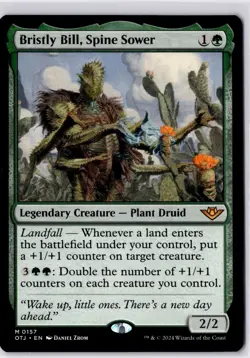 Bristly Bill, Spine Sower Outlaws of Thunder Junction Regular NM M 0157 - Image 1