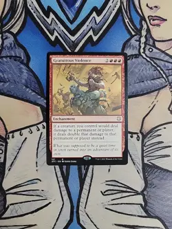 1x Gratuitous Violence - NM/M AFC MTG Magic - Image 1