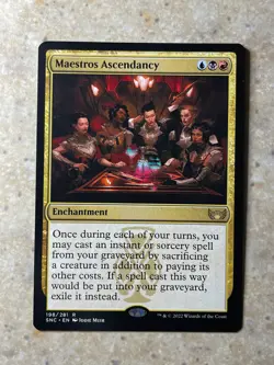 MTG NM Maestros Ascendancy [Streets of New Capenna] - Image 1