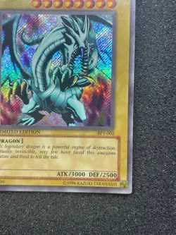 Blue Eyes White Dragon | BPT 2002 Collectors Tin | Secret Rare | LP #4 - Image 2