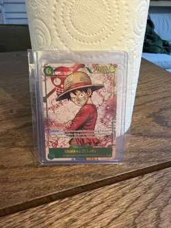 Monkey D. Luffy OP13-118 SEC Alt Art One Piece Carrying On His Will English Foil - Image 4