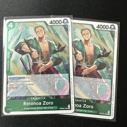 1x Roronoa Zoro Rare R PRB02-006 - One Piece Premium Booster Vol. 2 - NM - Image 3