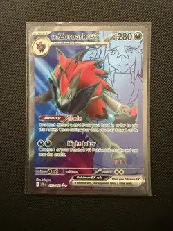 Pokemon TCG N's Zoroark EX Holo Ultra Rare Card 175/159 Sv09: Journey Together - Image 1