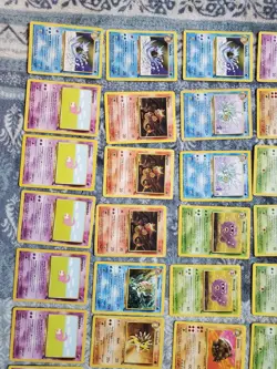 LP/MP 100 Cards Pokemon Collection Lot FOSSIL ONLY 1999 WOTC Vintage Cards #2 - Image 2