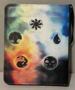 Magic The Gathering Stained Glass Swamp Card Binder - Image 2