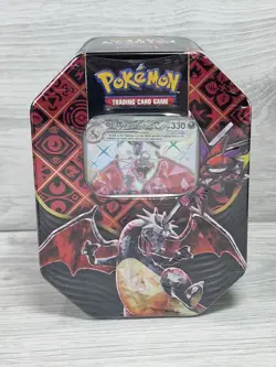 Pokemon Trading Card Game Paldean Fates Charizard Tin New & Sealed SVP 074 Promo - Image 1