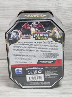 Pokemon Trading Card Game Paldean Fates Charizard Tin New & Sealed SVP 074 Promo - Image 3