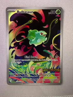 Bulbasaur - (Mega Evolution Stamped) 133/132 Miscellaneous Cards & Products Holo - Image 1