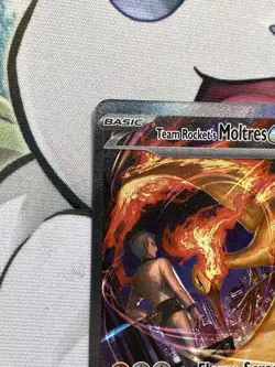 Pokemon TCG Team Rockets Moltres EX Card Stamped 229/182 Destined Rivals - Image 2
