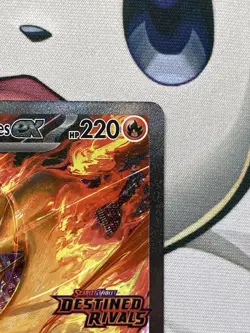 Pokemon TCG Team Rockets Moltres EX Card Stamped 229/182 Destined Rivals - Image 3