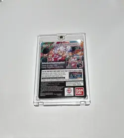 One Piece Potential PSA 10 Monkey D. Luffy US College Basketball Voyage Card - Image 3