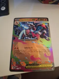 Pokemon TCG Mega Charizard EX Trading Card - Image 3