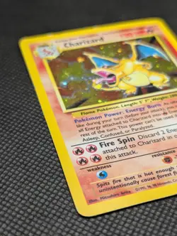 Charizard 4/130 Holo Rare Card Pokemon TCG Base Set 2 - Image 3