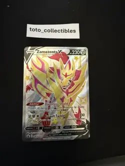 Zamazenta V SWSH293 Promo Black Star - NM Pokemon Card - Image 1
