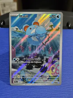 Marill 204/193 Paldea Evolved Pokemon Card Illustration Rare NM/M - Image 1