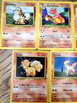 Lot of 5 VINTAGE Pokemon Cards 1999 WOTC **Base Set** Non-Holo - Image 2
